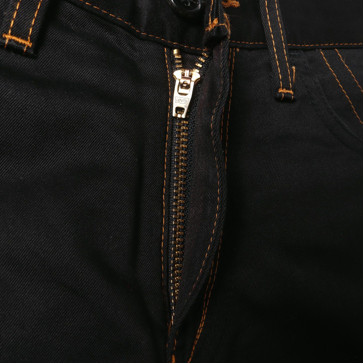 Comme des Garcons Pants Stitchwork Cotton Pants Jeans Zipper Plain Black Size US 33 - 3 Thumbnail
