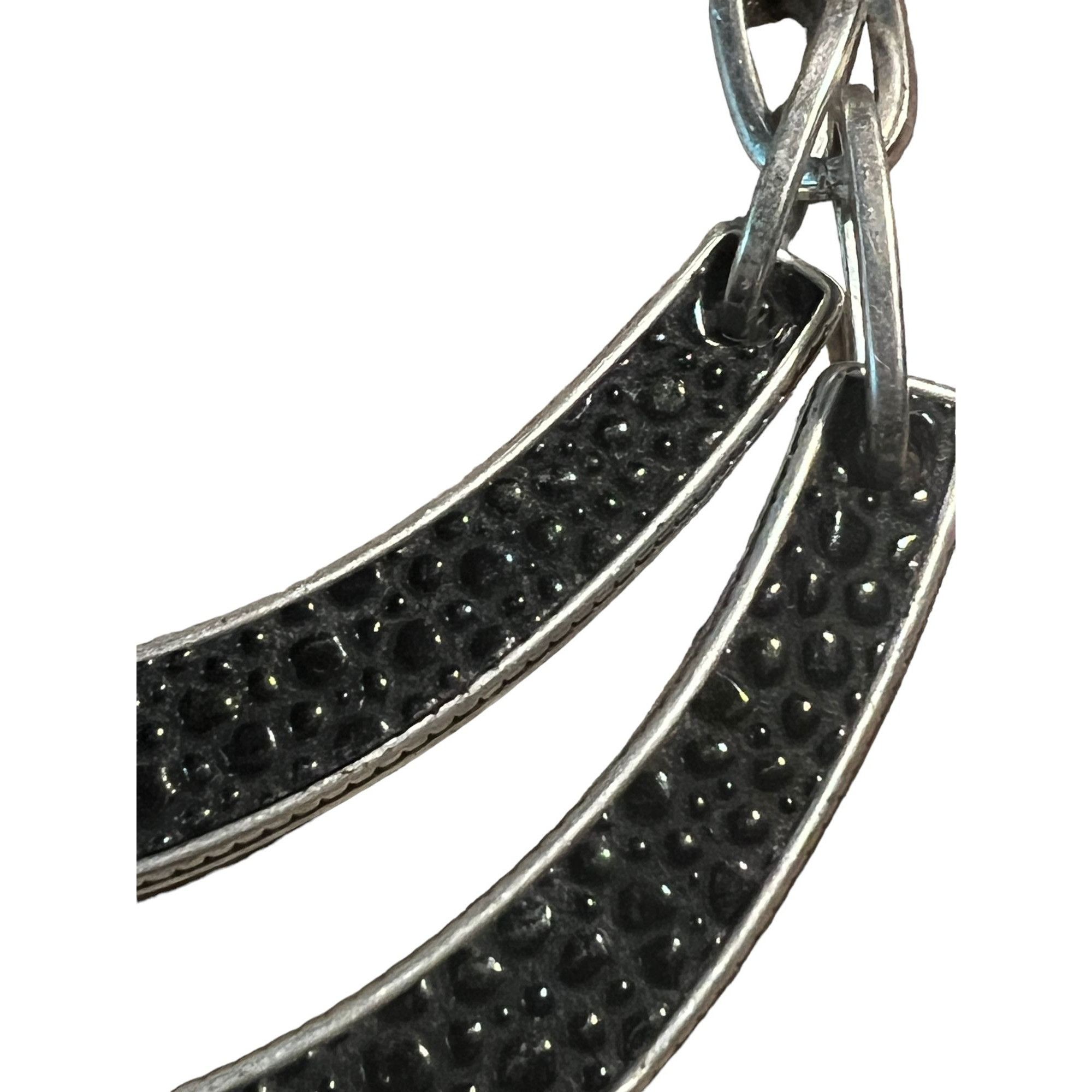 Other Premier Designs Fade to Black Necklace Matte Silver Reversib Size ONE SIZE - 2 Thumbnail