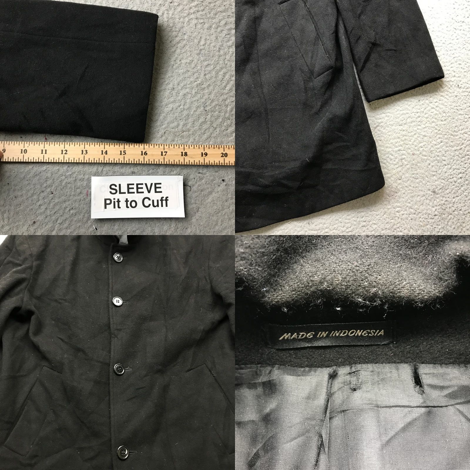 Ralph Lauren VINTAGE? No. Lauren Ralph Lauren Cashmere Blend Blazer Coat Jacket Mens Size 40 Short Black Blazer Cashmere Blend Jacket Mens 40 Short Black Size US 40 / EU 56 - 8 Thumbnail