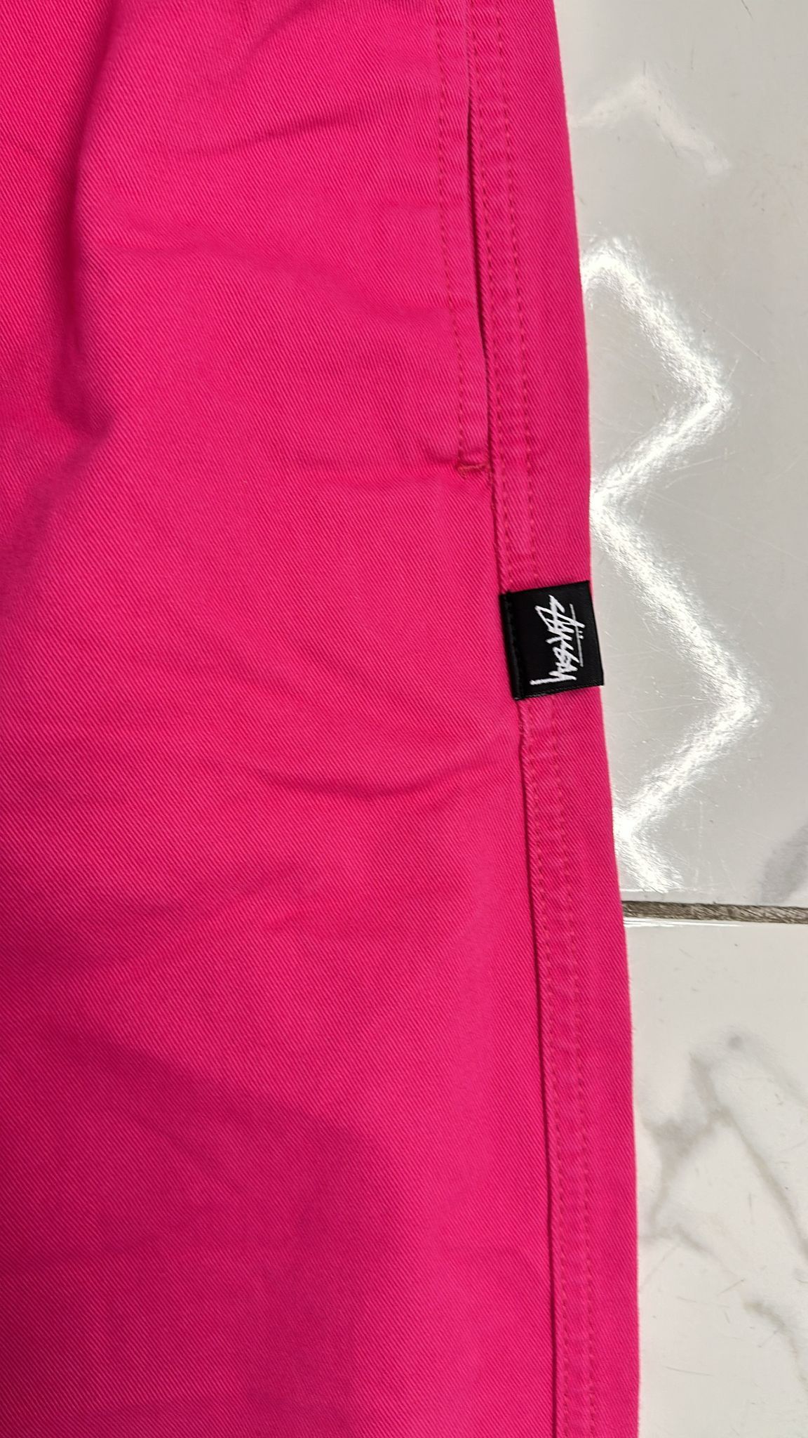 Stussy Stussy Brushed Beach Pant Pink Size Small Size US 30 / EU 46 - 2 Thumbnail