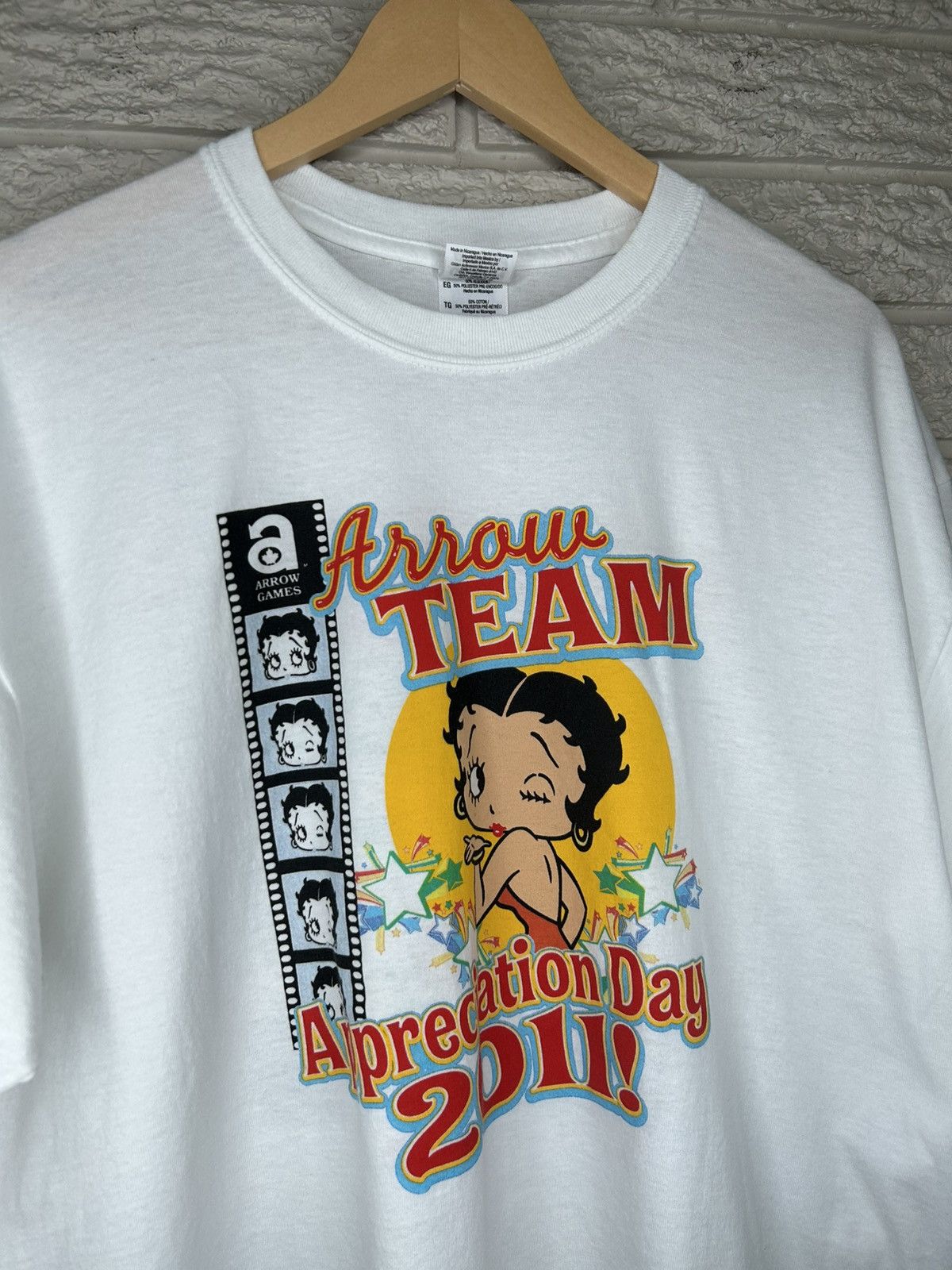 Cartoon Network × Vintage Vintage Betty Boop Bingo T Shirt Size US XL / EU 56 / 4 - 3 Thumbnail