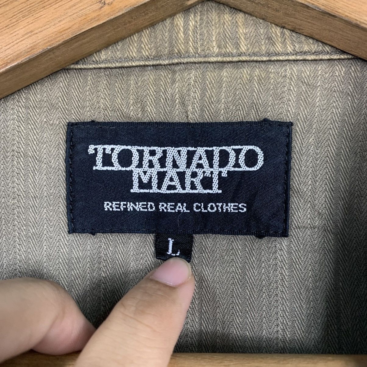 Tornado Mart Tornado Mart Denim Jacket Size US L / EU 52-54 / 3 - 15 Thumbnail