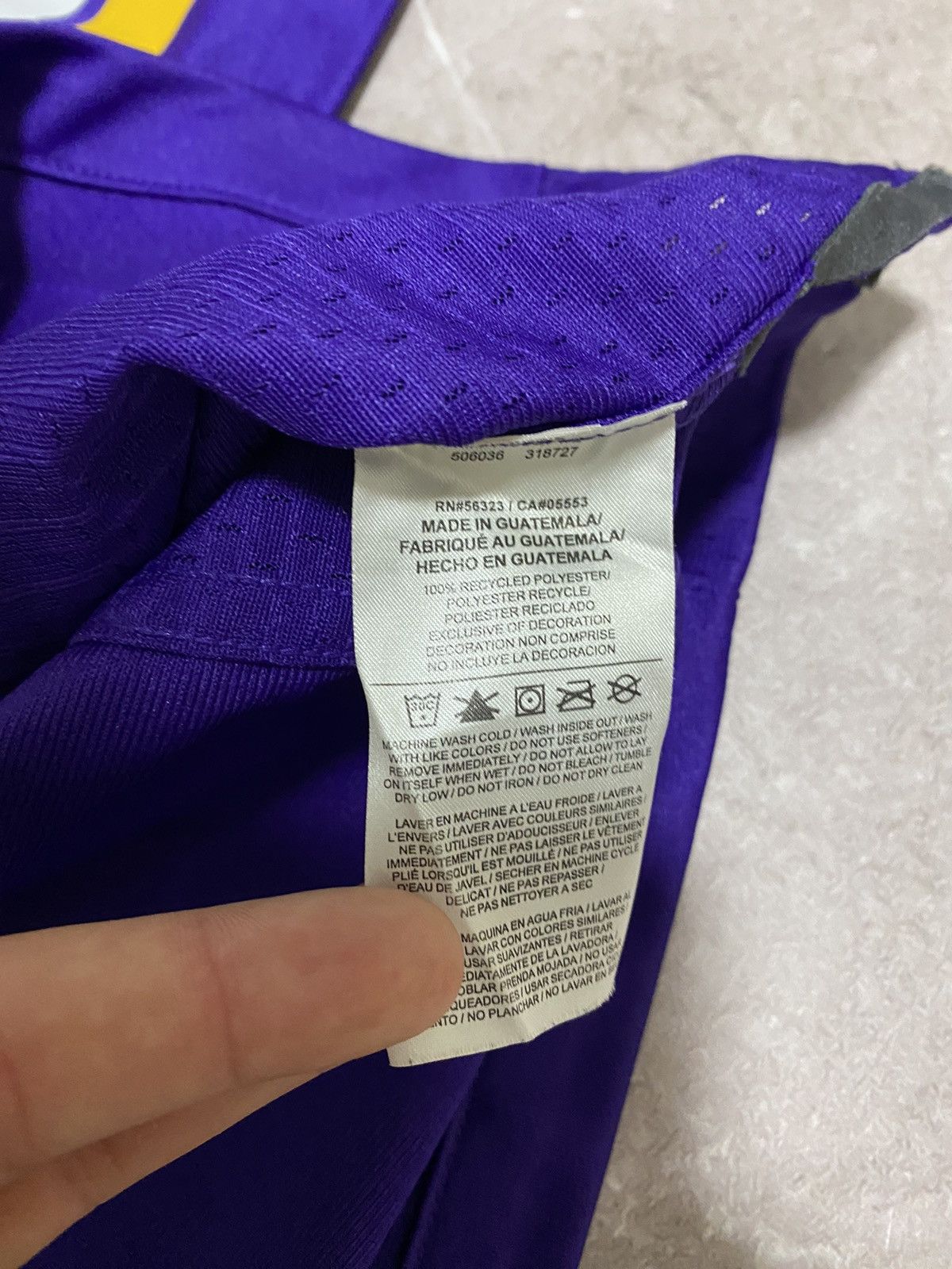 Nike Nike On Field Minnesota Vikings Kirk Cousins #8 NFL Jersey Size US S / EU 44-46 / 1 - 14 Thumbnail
