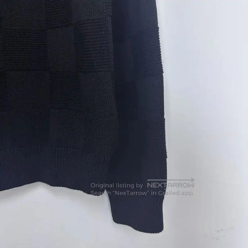 Louis Vuitton Louis Vuitton Black Wool Long Sleeve Sweater . Size US M / EU 48-50 / 2 - 3 Thumbnail