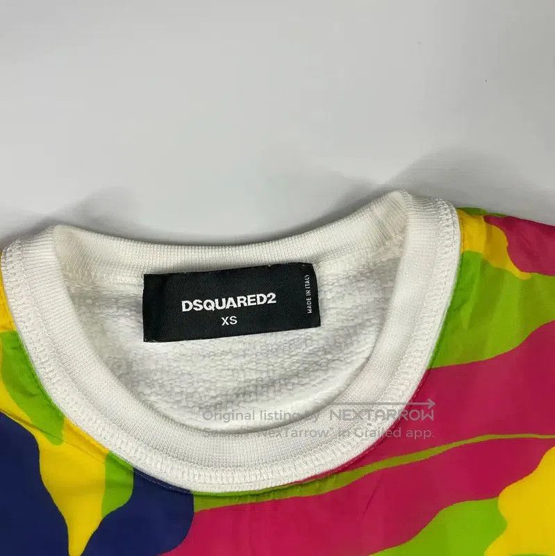 Dsquared2 DSQUARED2 Multicolored Cotton Women's T-shirt . Size XS / US 0-2 / IT 36-38 - 4 Thumbnail