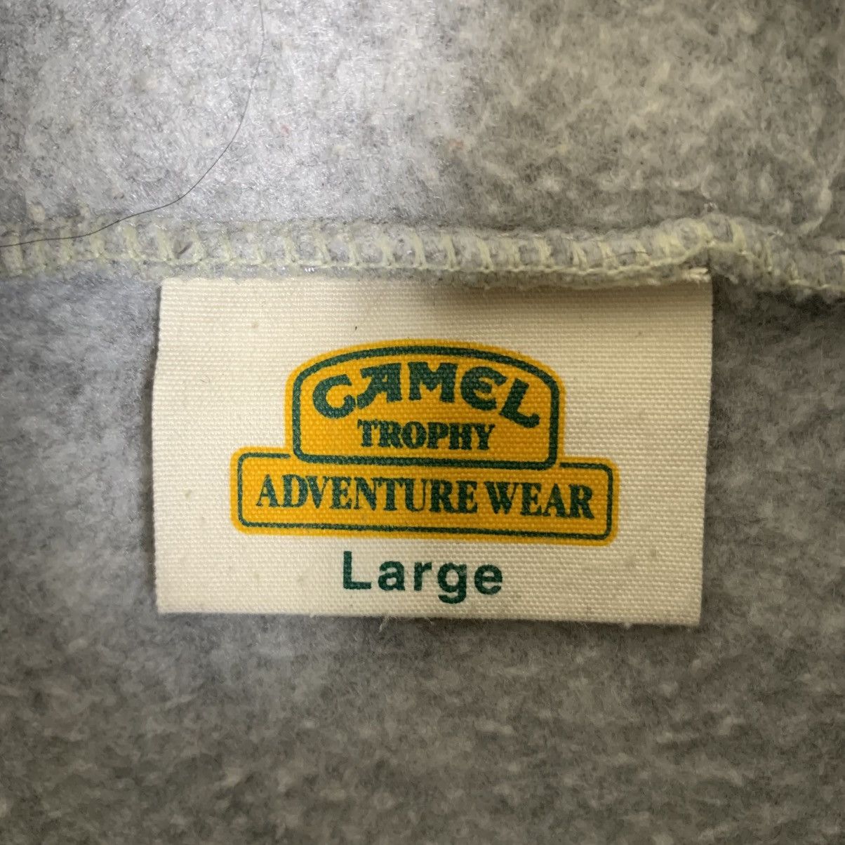 Camel × Designer × Vintage Camel American Brand Cigarettes Camel Trophy Vest Size 38L - 8 Thumbnail