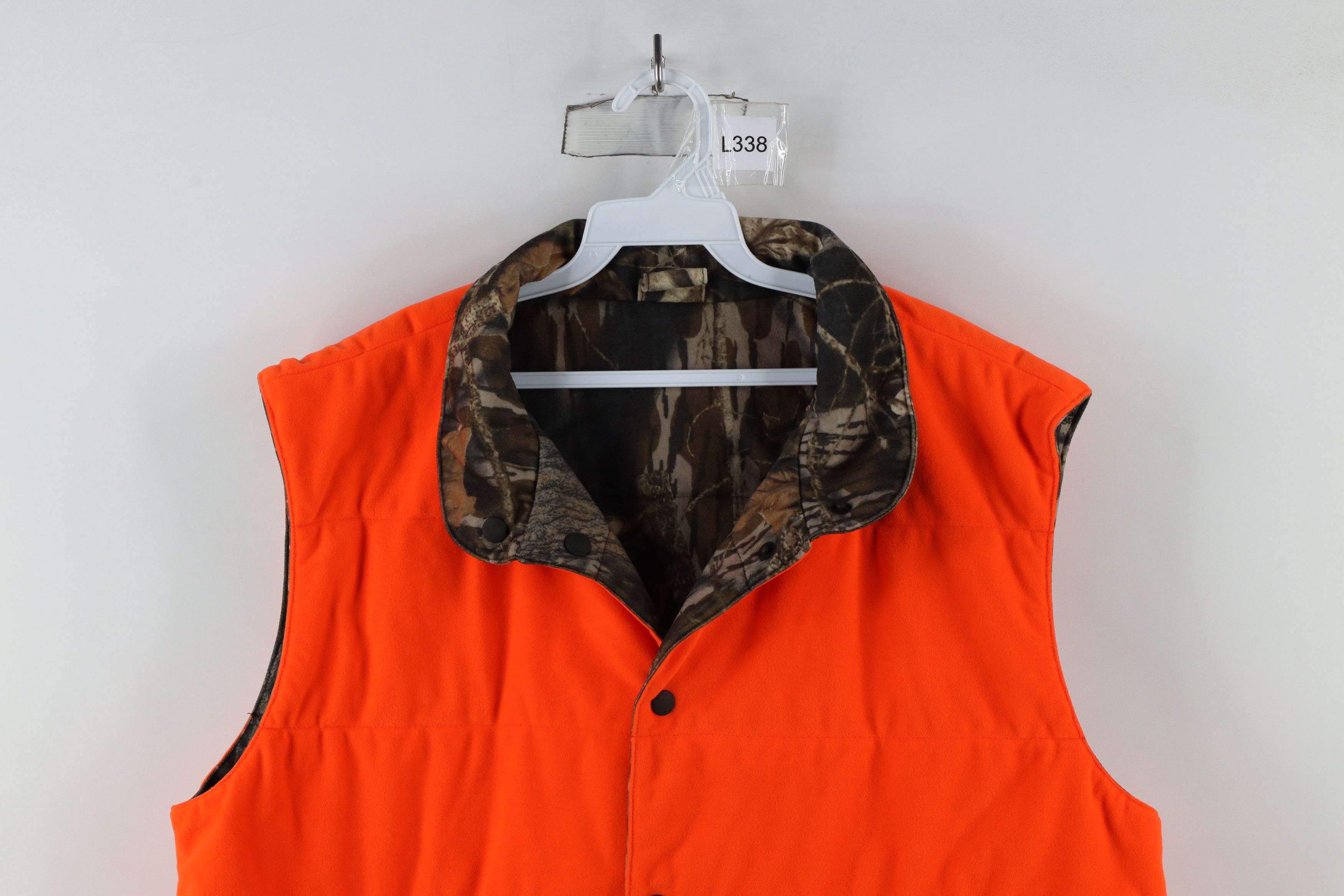 Vintage Vintage 90s Streetwear Reversible Camouflage Puffer Jacket Size US L / EU 52-54 / 3 - 13 Thumbnail