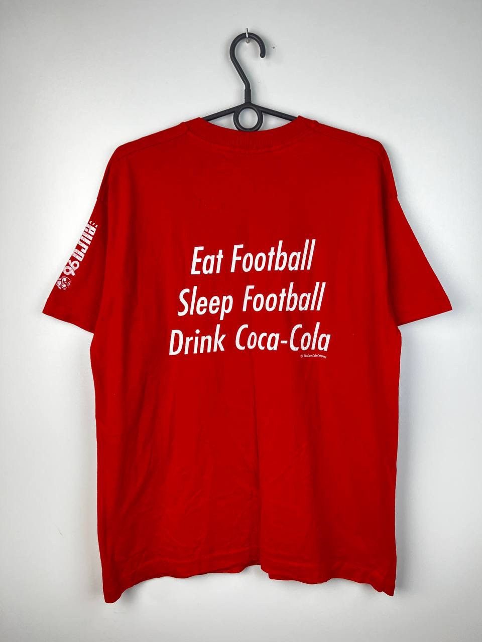 Vintage Coca Cola UEFA Euro 96s vintage t-shirts size L Size US L / EU 52-54 / 3 - 2 Thumbnail