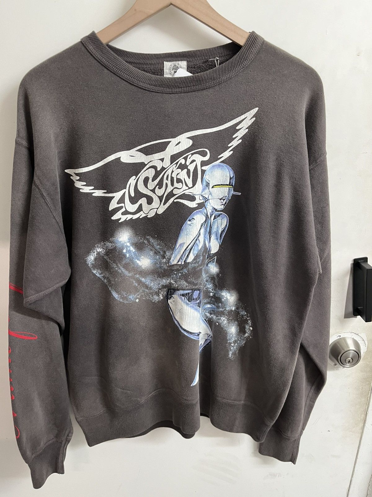 Saint Michael Saint Michael Sorayama Crewneck Sweatshirt Size US L / EU 52-54 / 3 - 1 Thumbnail