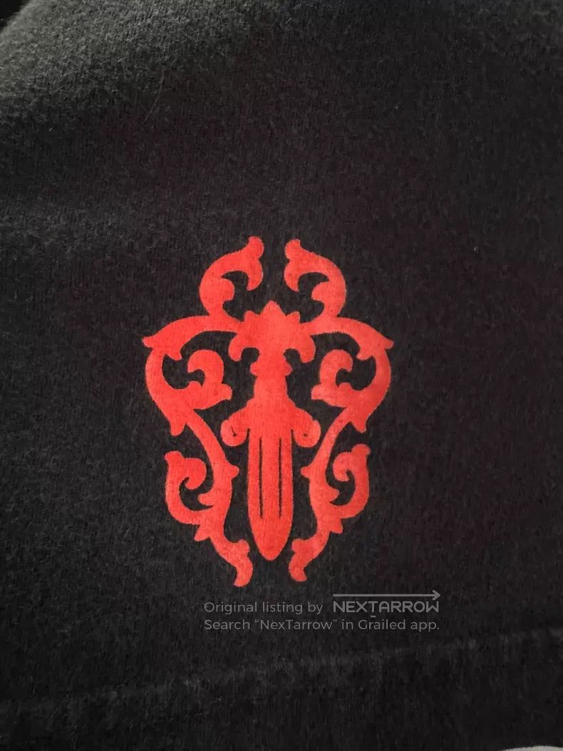 Chrome Hearts CHROME HEARTS Red Vine Sword Short Sleeve Size US XXL / EU 58 / 5 - 6 Thumbnail