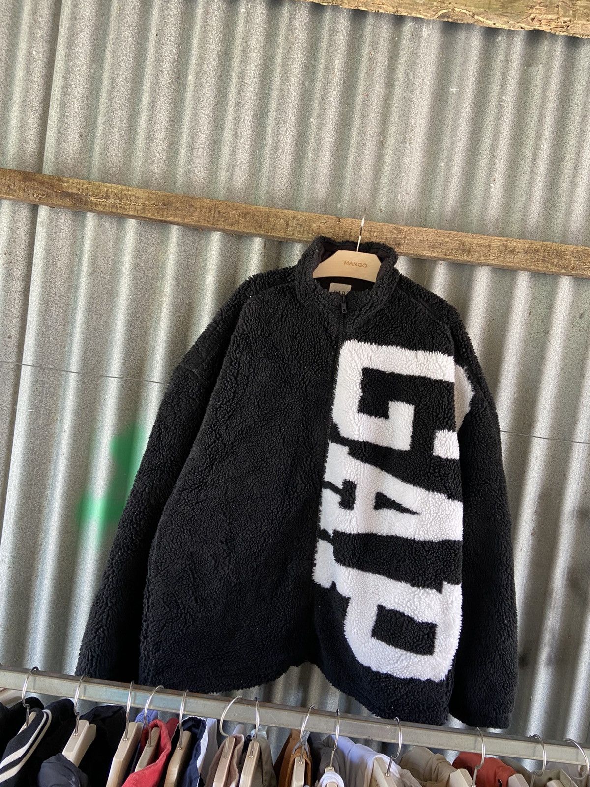 Gap × Other SHERPA FLEECE MONOGRAM LOGO OVERSIZED Size US L / EU 52-54 / 3 - 2 Thumbnail