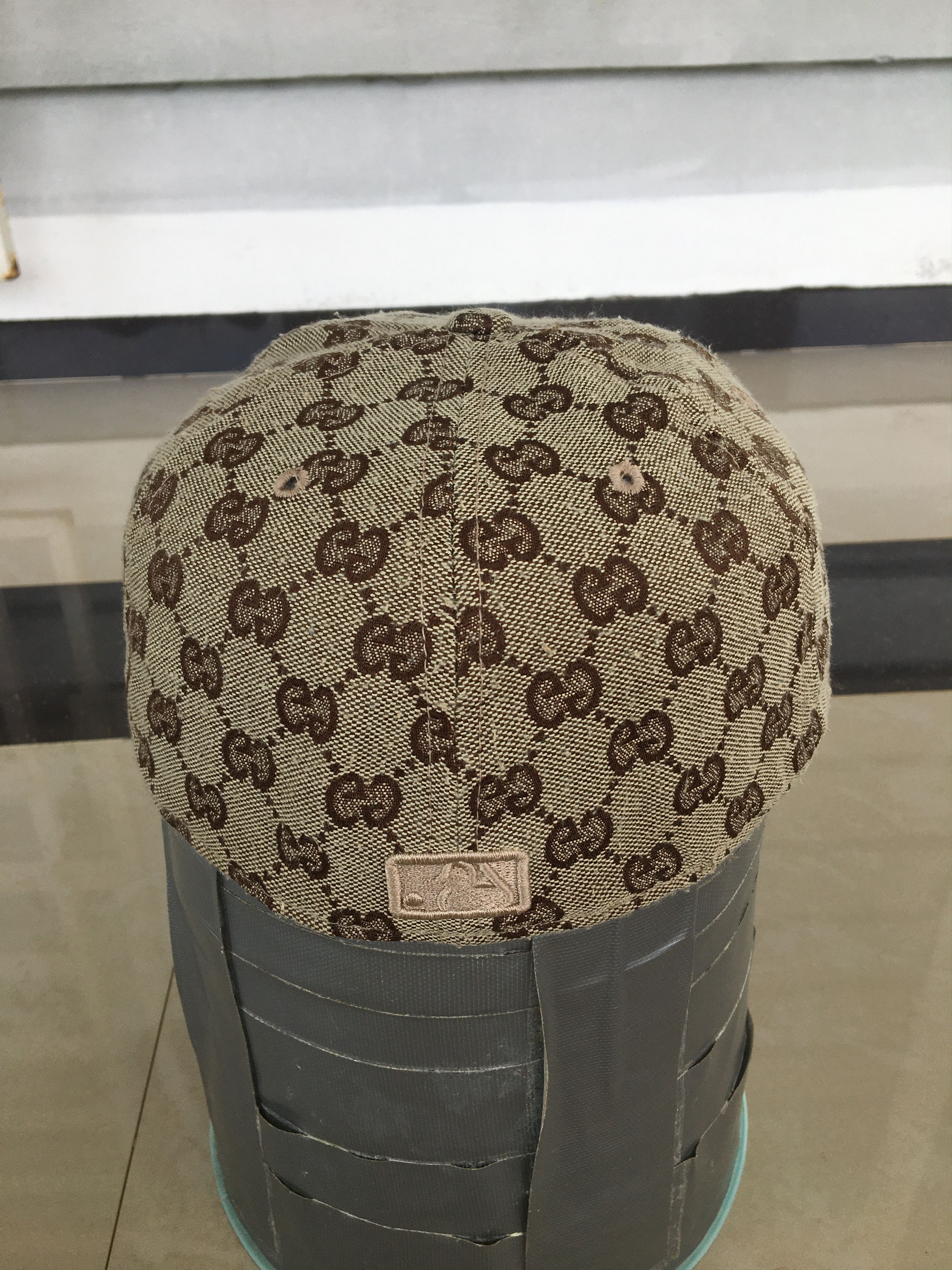 New Era Vintage Gucci Monogram X New Era Cap Size ONE SIZE - 3 Thumbnail