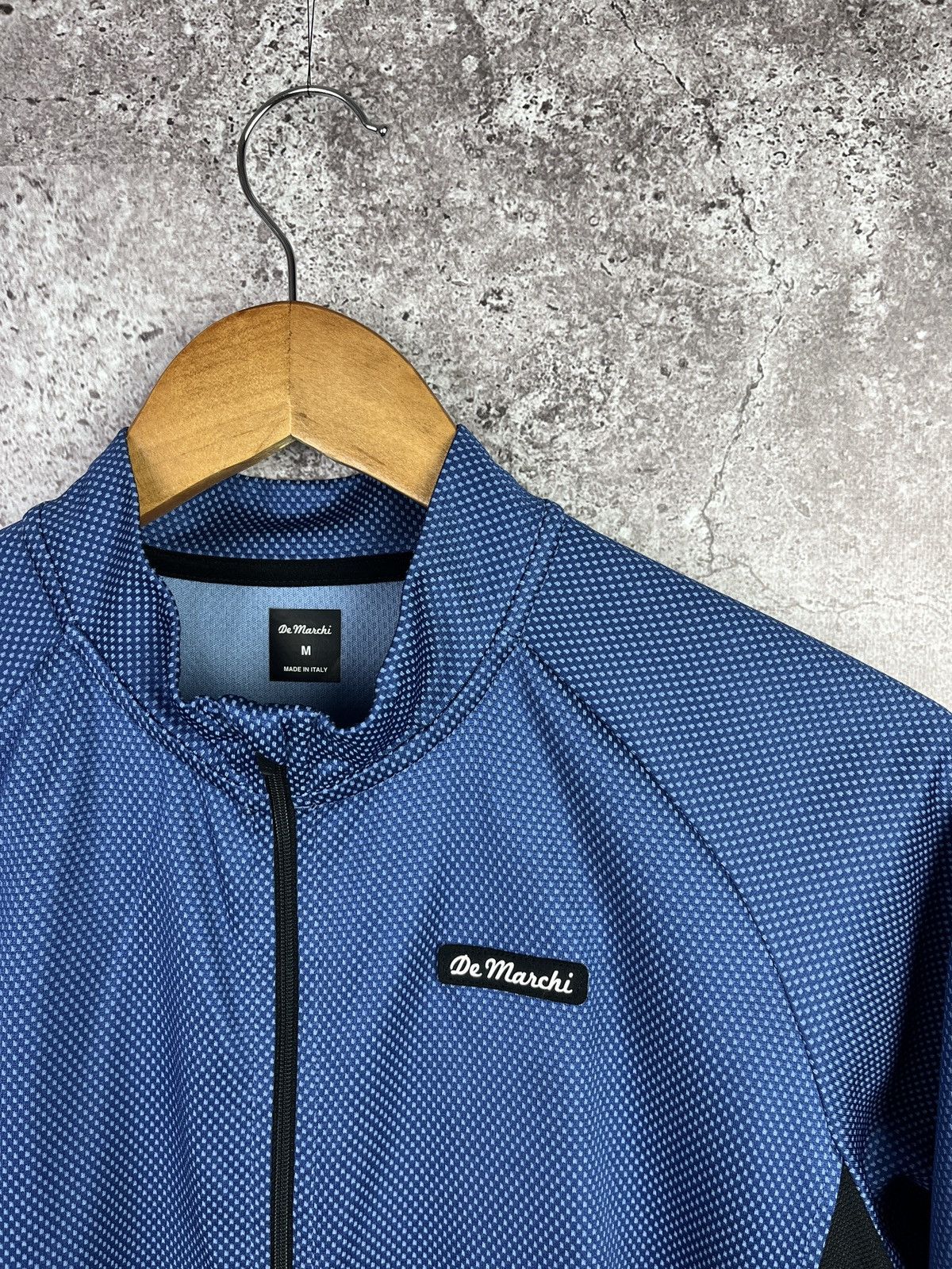 Other De Marchi 🇮🇹 Cycling Jersey Blue Full Zip Road Bike Shirt Size US M / EU 48-50 / 2 - 2 Thumbnail