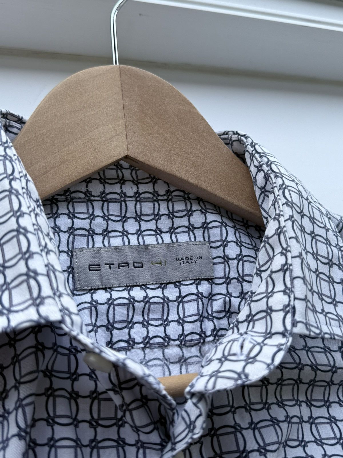Etro Etro All Over Print Button Up Shirt Size US L / EU 52-54 / 3 - 4 Thumbnail