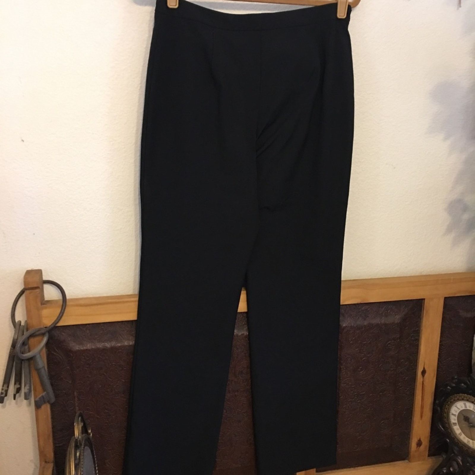 Other 111State Black career straight leg pants 10 Size 32" / US 10 / IT 46 - 4 Thumbnail
