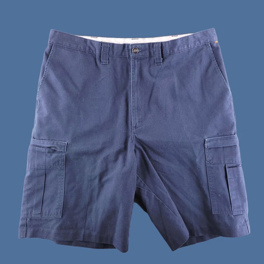 Dickies Dickies Shorts Mens 38 Blue Cargo Workwear Rugged Durable/Good condition overall/Cargo Style Mens 38 Blue Dickies Workwear Shorts Size US 38 / EU 54 - 1 Thumbnail