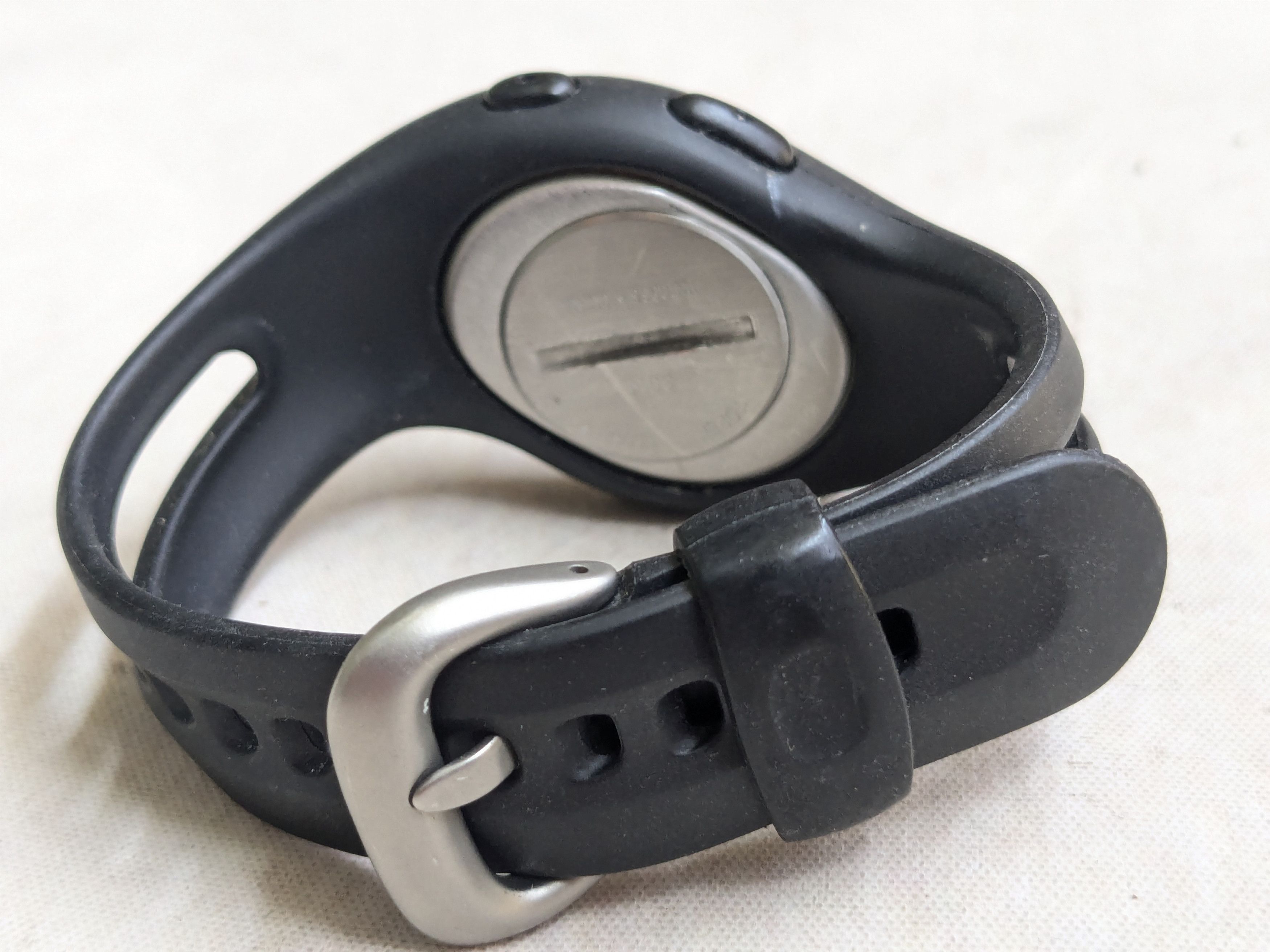 Nike Vintage Nike Watch Black Digital Rubber Minimalist Y2K Size ONE SIZE - 10 Thumbnail