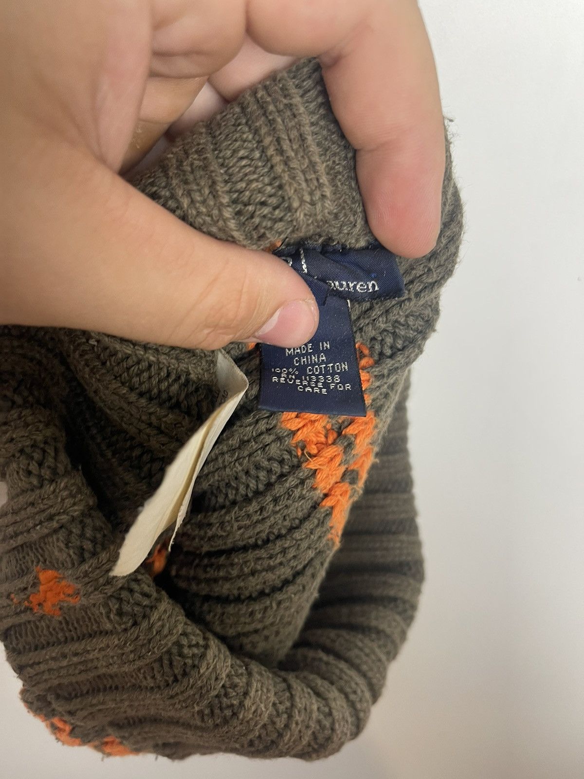 Polo Ralph Lauren × Ralph Lauren × Vintage Ralph Lauren Beanie Hat knit Size ONE SIZE - 6 Thumbnail