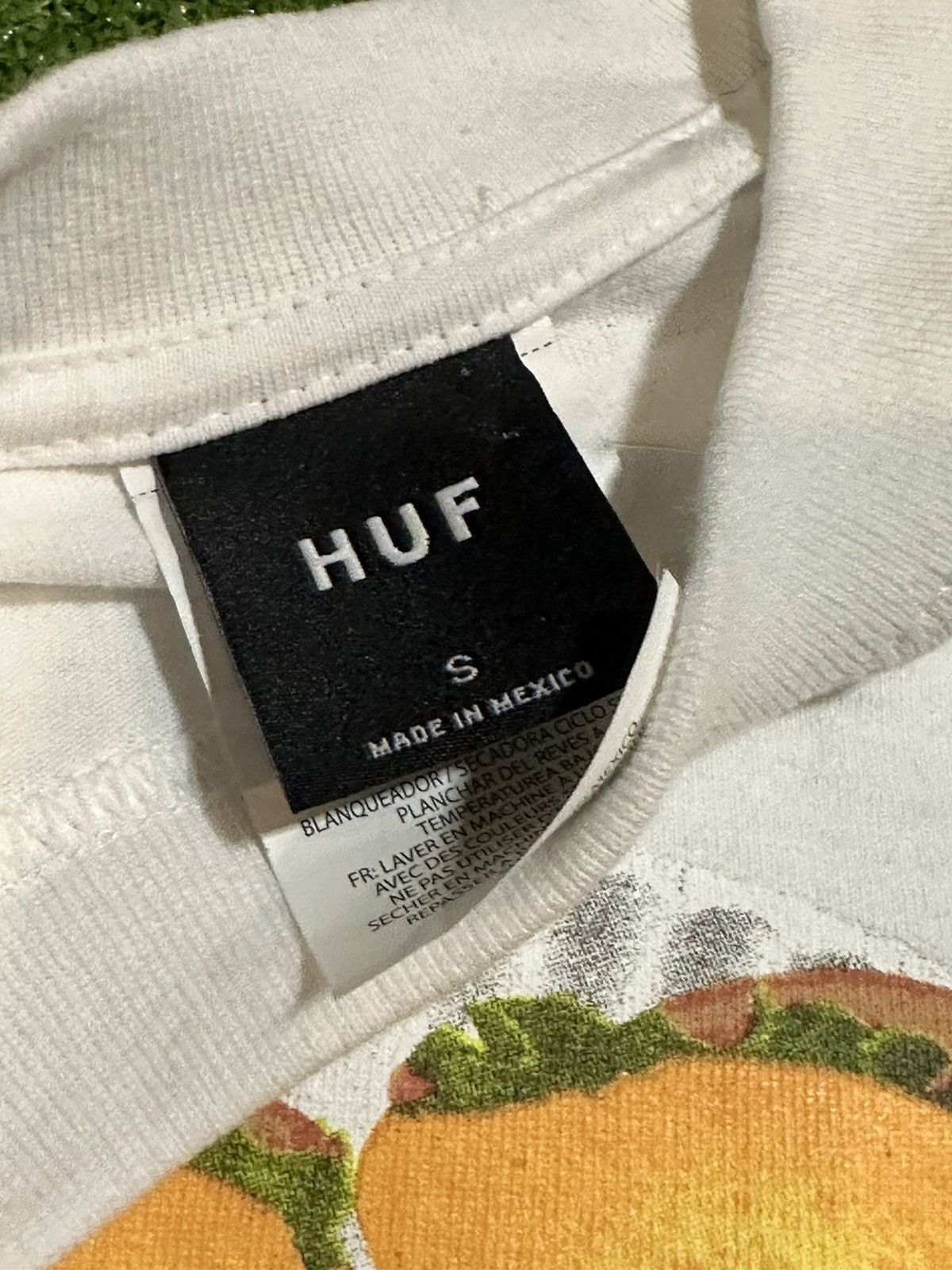Band Tees × Vintage Vintage HUF Y2K Sandwich tee Size US S / EU 44-46 / 1 - 4 Thumbnail