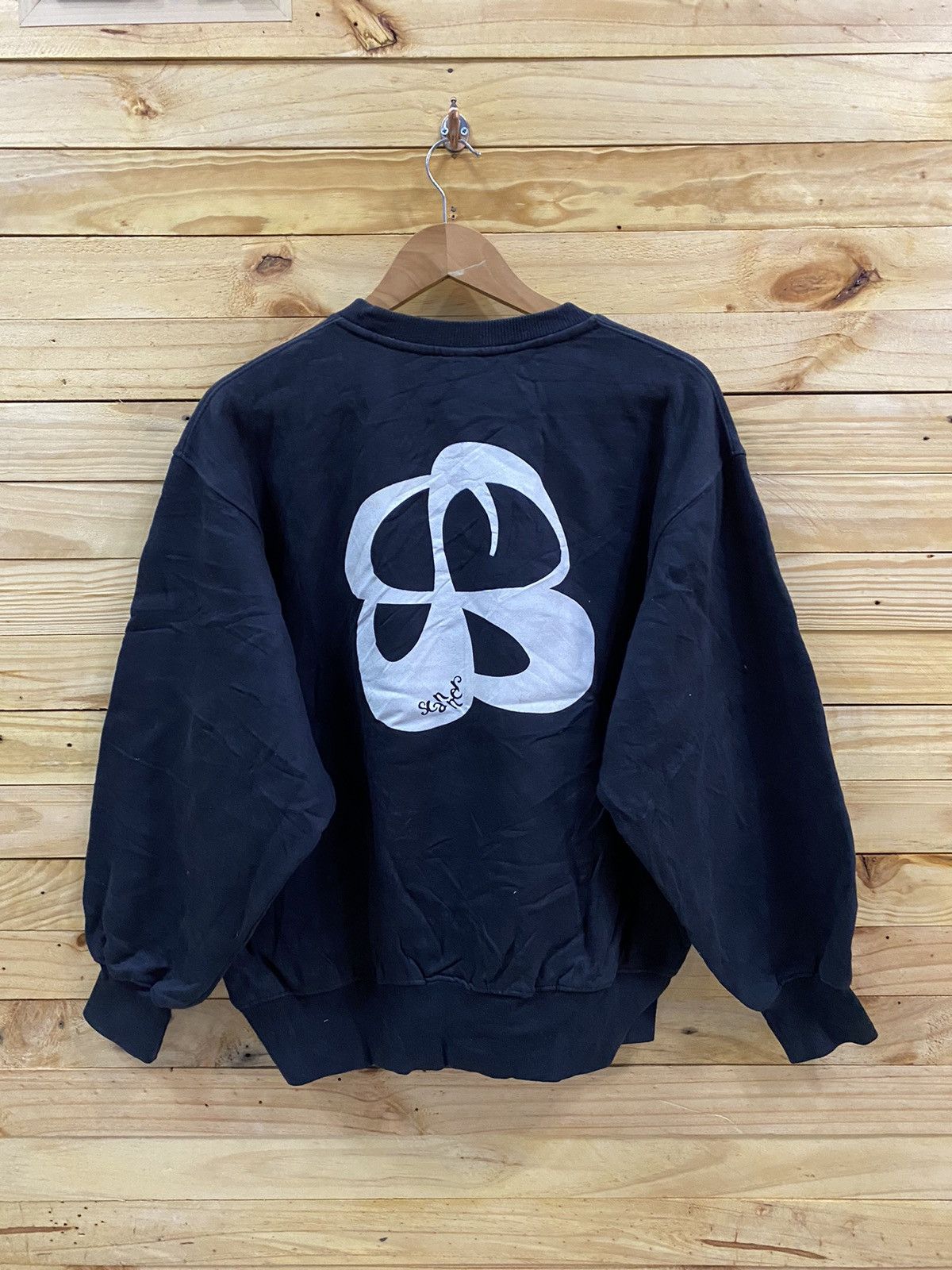 A. A. Spectrum × Japanese Brand SCANNER fundamentalism crewneck sweatshirt Size US XL / EU 56 / 4 - 2 Thumbnail