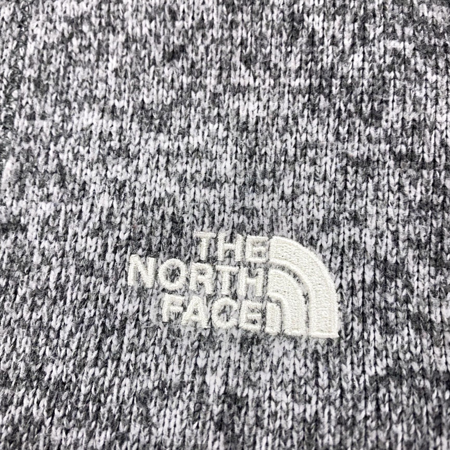 The North Face VINTAGE? No. The North Face Pullover Women M Gray Knit Hooded Sweater Fleece Winter Outdoor Size M / US 6-8 / IT 42-44 - 2 Thumbnail