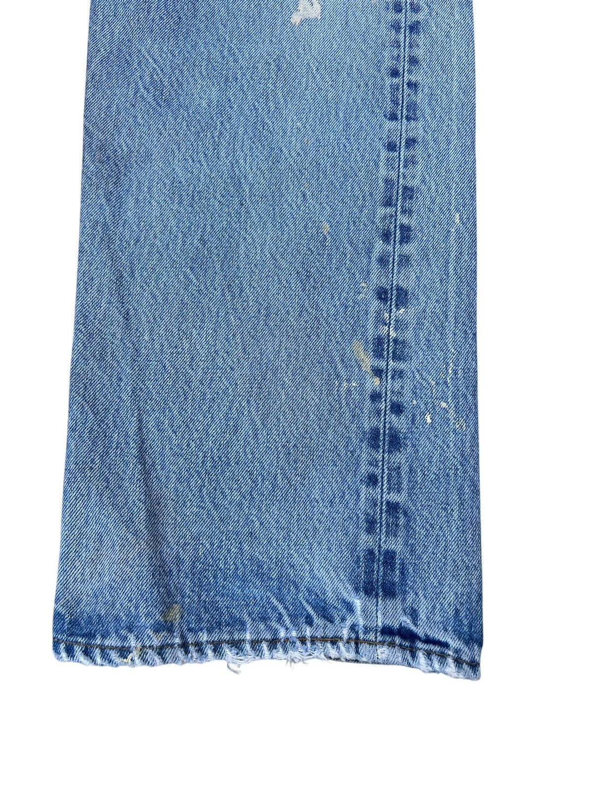 Levi's Trashed Vintage 80s Levi’s 501 Redline Selvedge Denim Jeans Size US 32 / EU 48 - 12 Thumbnail