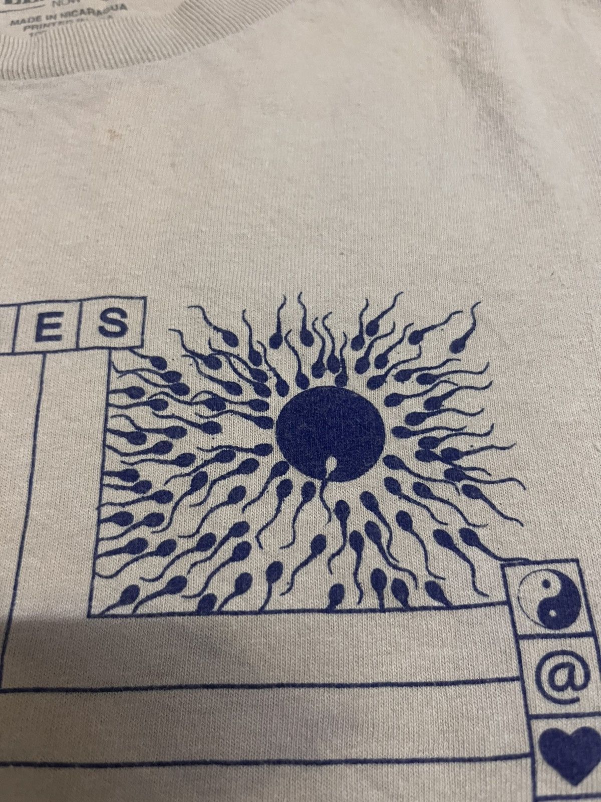 Pleasures pleasures religion sperm tee Size US M / EU 48-50 / 2 - 6 Thumbnail