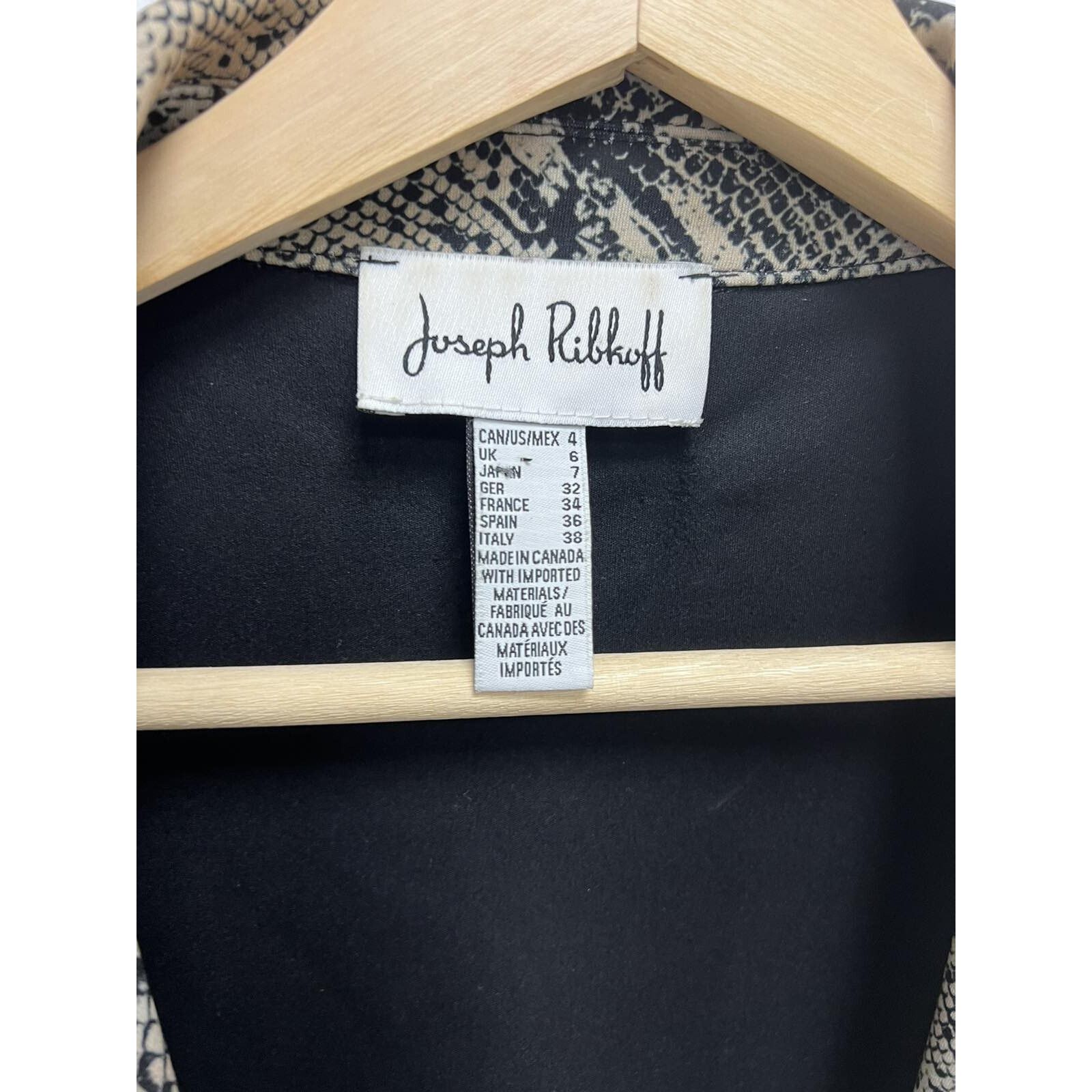 Joseph Ribkoff Joseph Ribkoff Women's Jacket cardigan print Size 4 A000646 Size S / US 4 / IT 40 - 7 Thumbnail