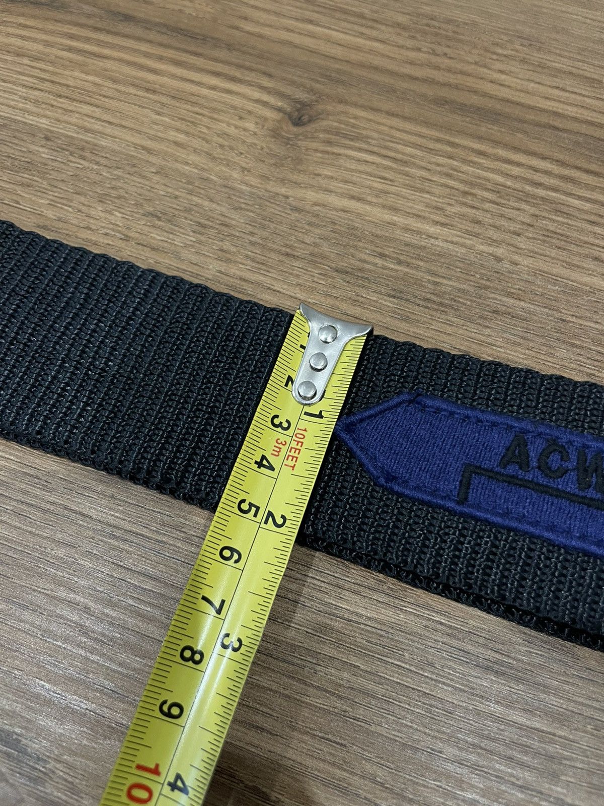 A-COLD-WALL* A-COLD-WALL Industrial Webbing Black Nylon Belt ACW Size ONE SIZE - 15 Thumbnail