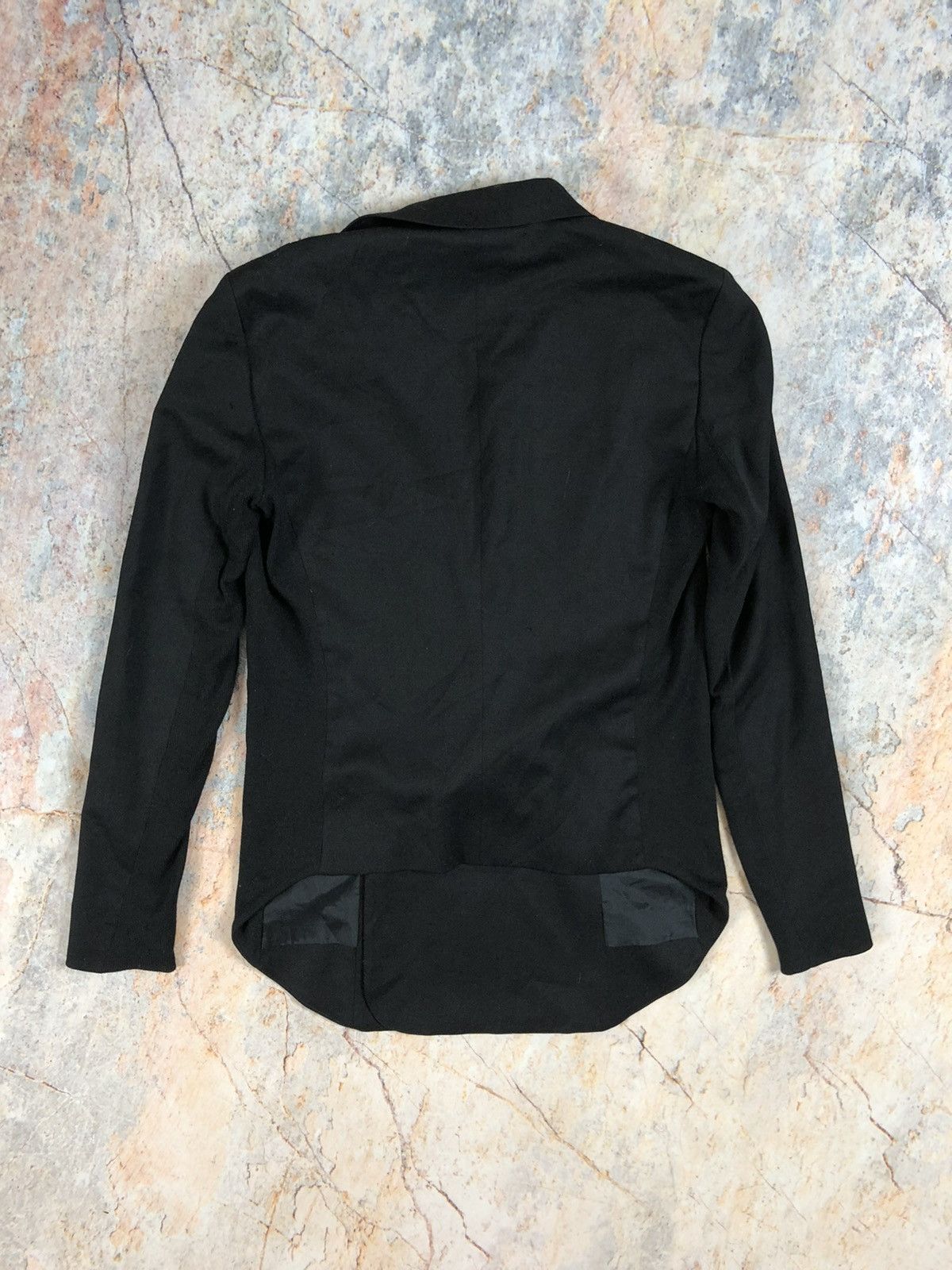 Helmut Lang Helmut Lang black blazer Size S / US 4 / IT 40 - 9 Thumbnail
