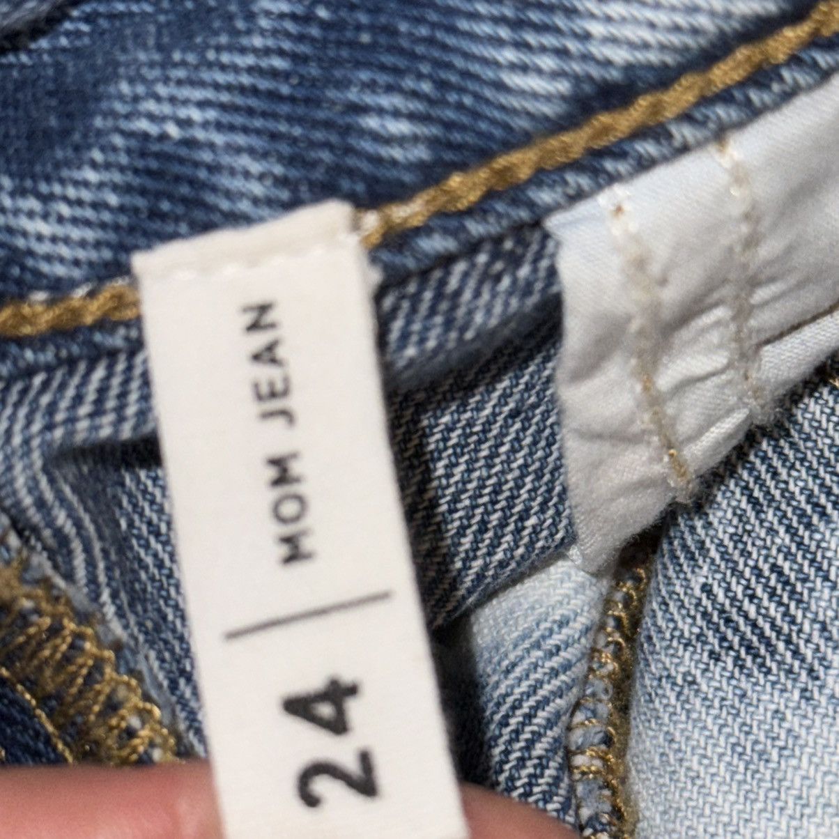 Pacsun Pacsun Acid Bleach Wash Mom Jeans Size 24" / US 00 / IT 34 - 12 Thumbnail
