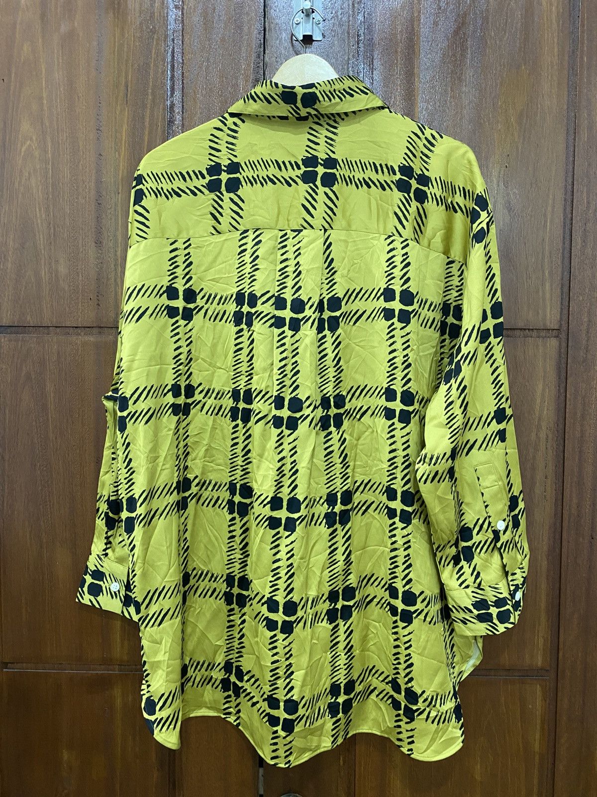 Marni × Uniqlo Uniqlo X Marni Silk Shirt AA0120 Size US L / EU 52-54 / 3 - 4 Thumbnail