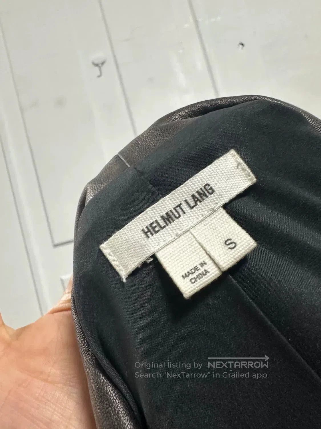 Helmut Lang Helmut Lang Vintage Leather Jacket. Size US M / EU 48-50 / 2 - 3 Thumbnail