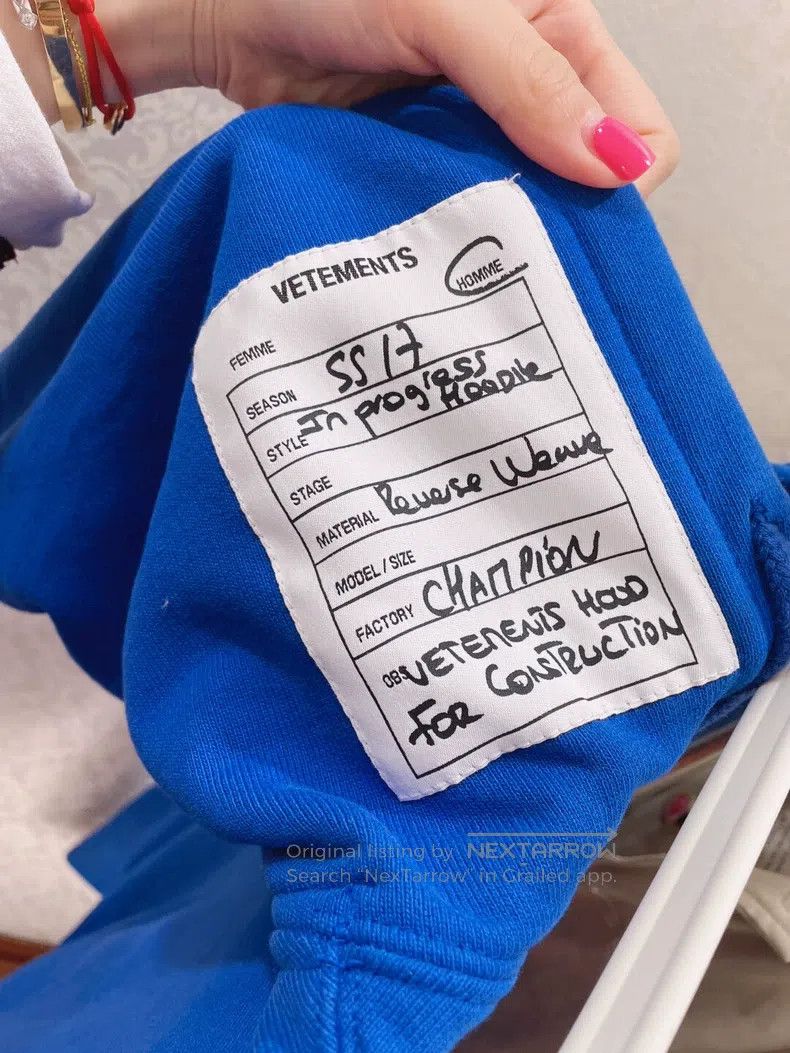 Vetements Vetements Hoodie Size US S / EU 44-46 / 1 - 4 Thumbnail