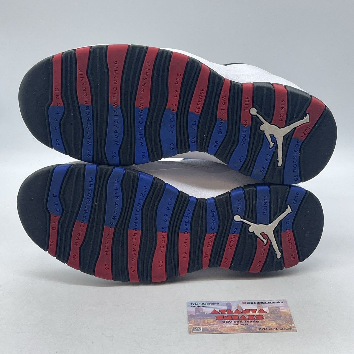 Jordan Brand Air Jordan 10 Westbrook class of 2006 Size US 8.5 / EU 41-42 - 7 Thumbnail