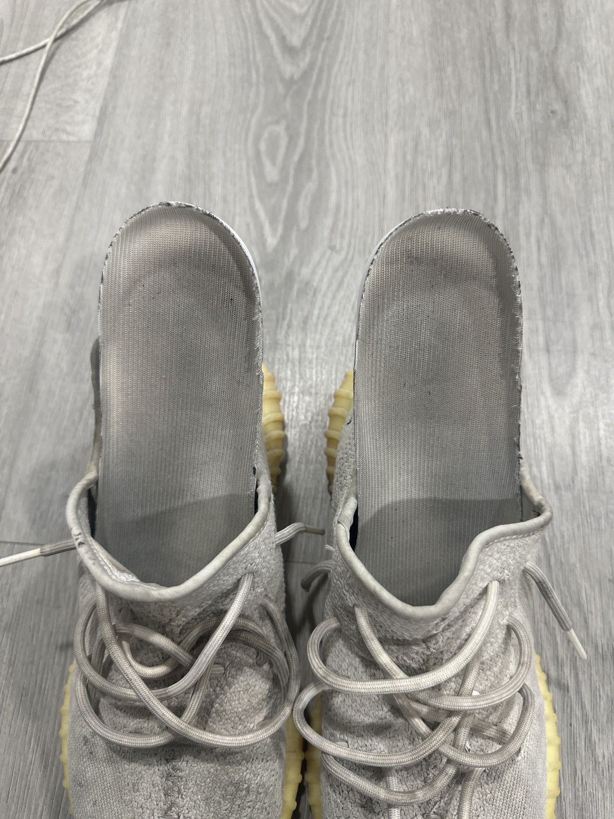 Adidas Yeezy cream white 350 stock x verified Grailed