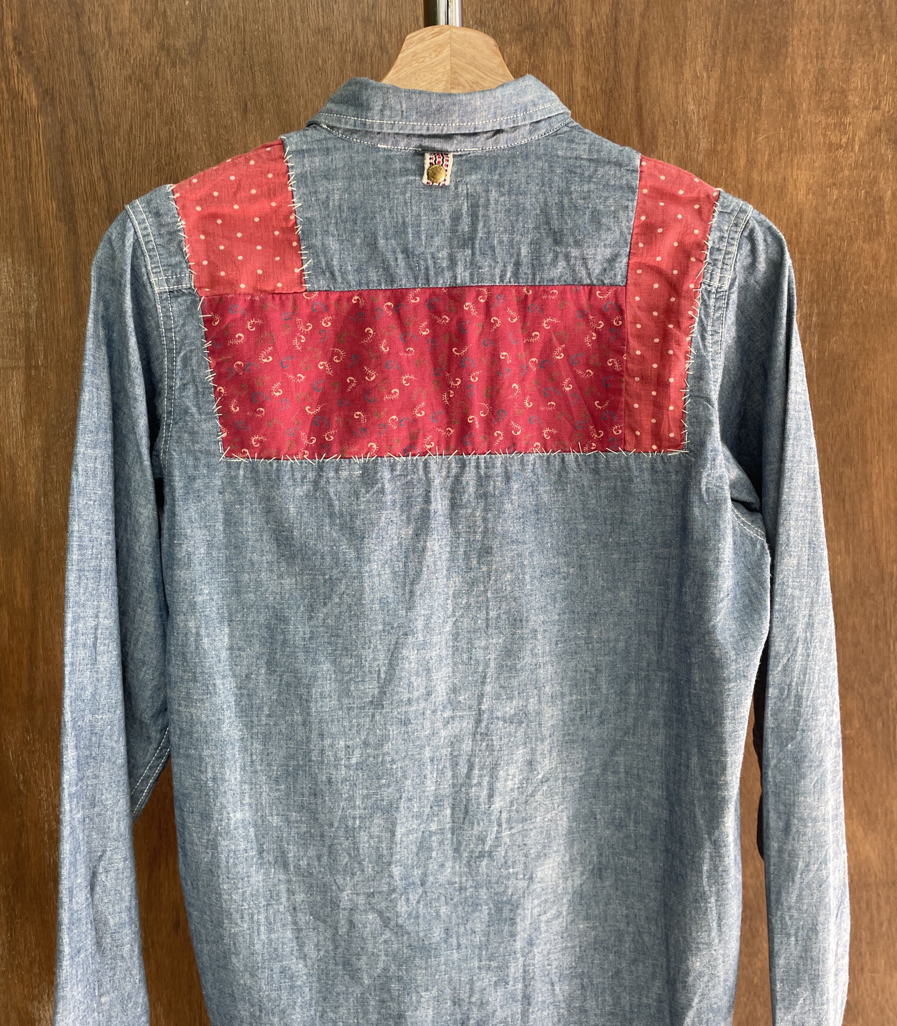 Visvim VISVIM Linen Three Fabric Shirt Size US S / EU 44-46 / 1 - 5 Thumbnail