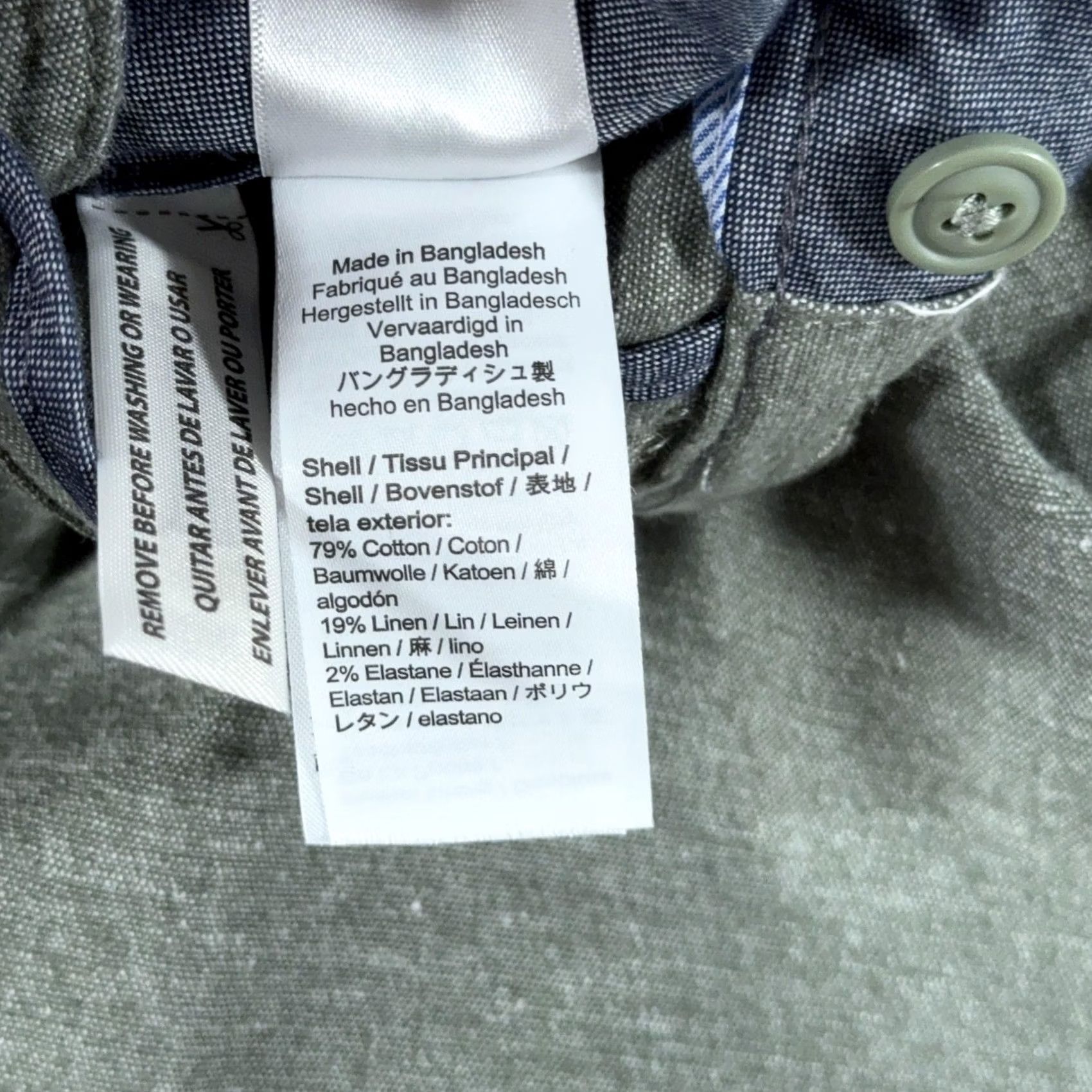 J.Crew J.CREW Chino Pants Mens Green Slim Stretch Twill 34x32 Size US 34 / EU 50 - 4 Thumbnail