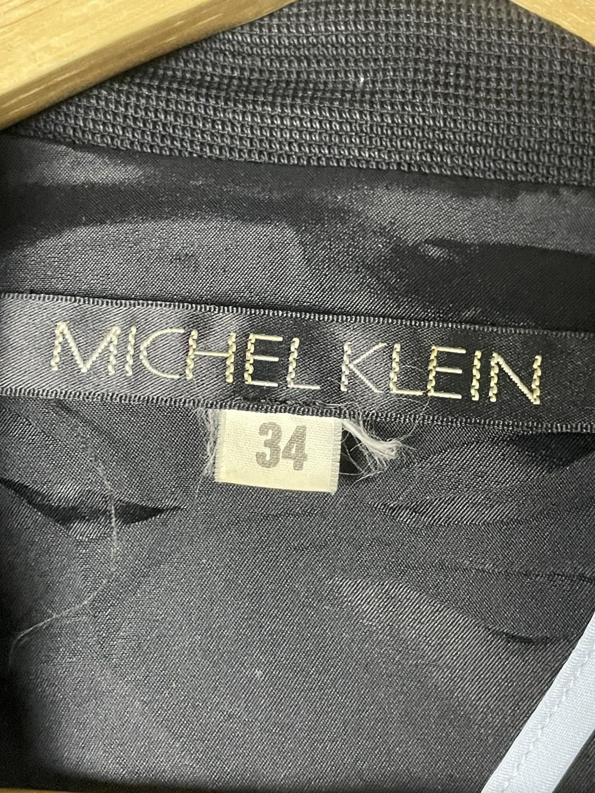 Designer × Michel Klein × Vintage Vintage Michel Klein Brand Crop Blazer (59) Size US XXS / EU 40 - 7 Thumbnail
