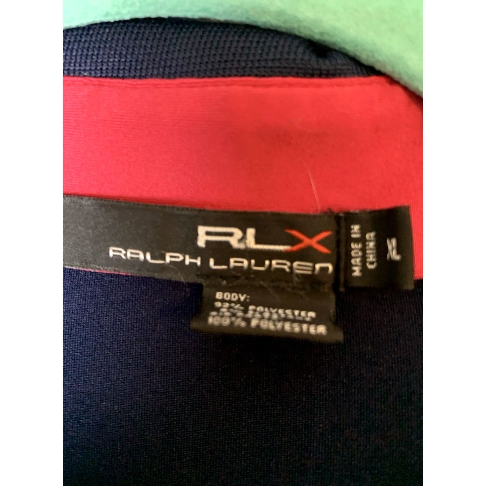 Polo Ralph Lauren Polo Ralph Lauren RLX Shirt Men XL Blue Polo Stretch Golf Rugby Hiking Shirt Size US XL / EU 56 / 4 - 3 Thumbnail