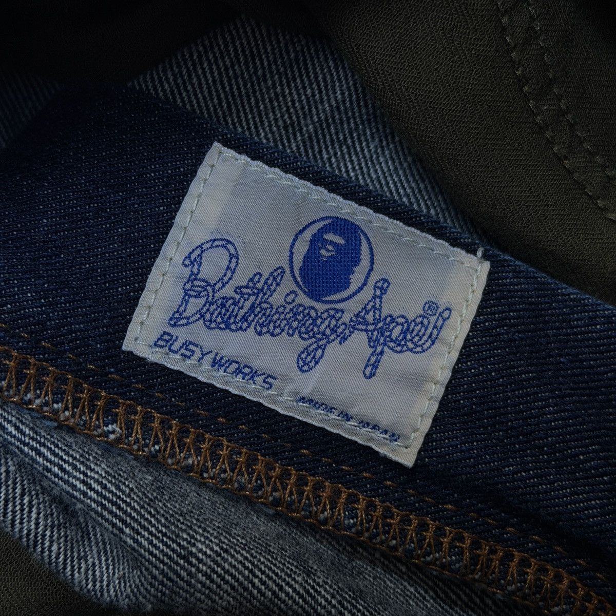 Bape 2000’s Star Bape Head Denim Size US 32 / EU 48 - 5 Thumbnail