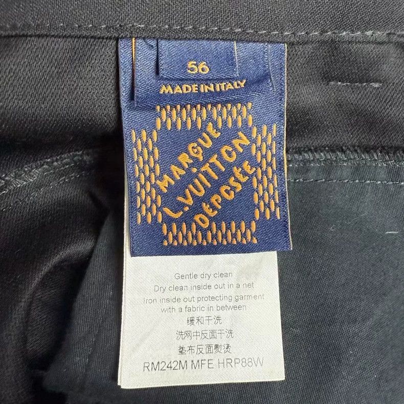 Louis Vuitton Louis Vuitton Turquoise Wool Casual Pants -2505 Size US 44 / EU 60 - 5 Thumbnail
