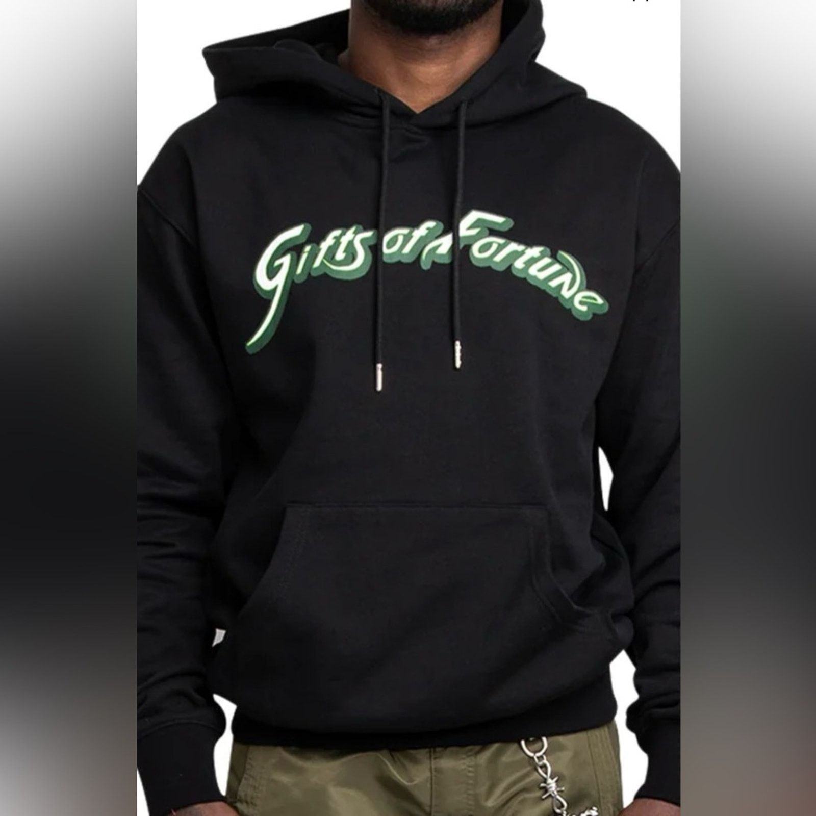 Other Gifts Of Fortune Men’s Black Poison Hoodie. Size Large Size US L / EU 52-54 / 3 - 3 Thumbnail