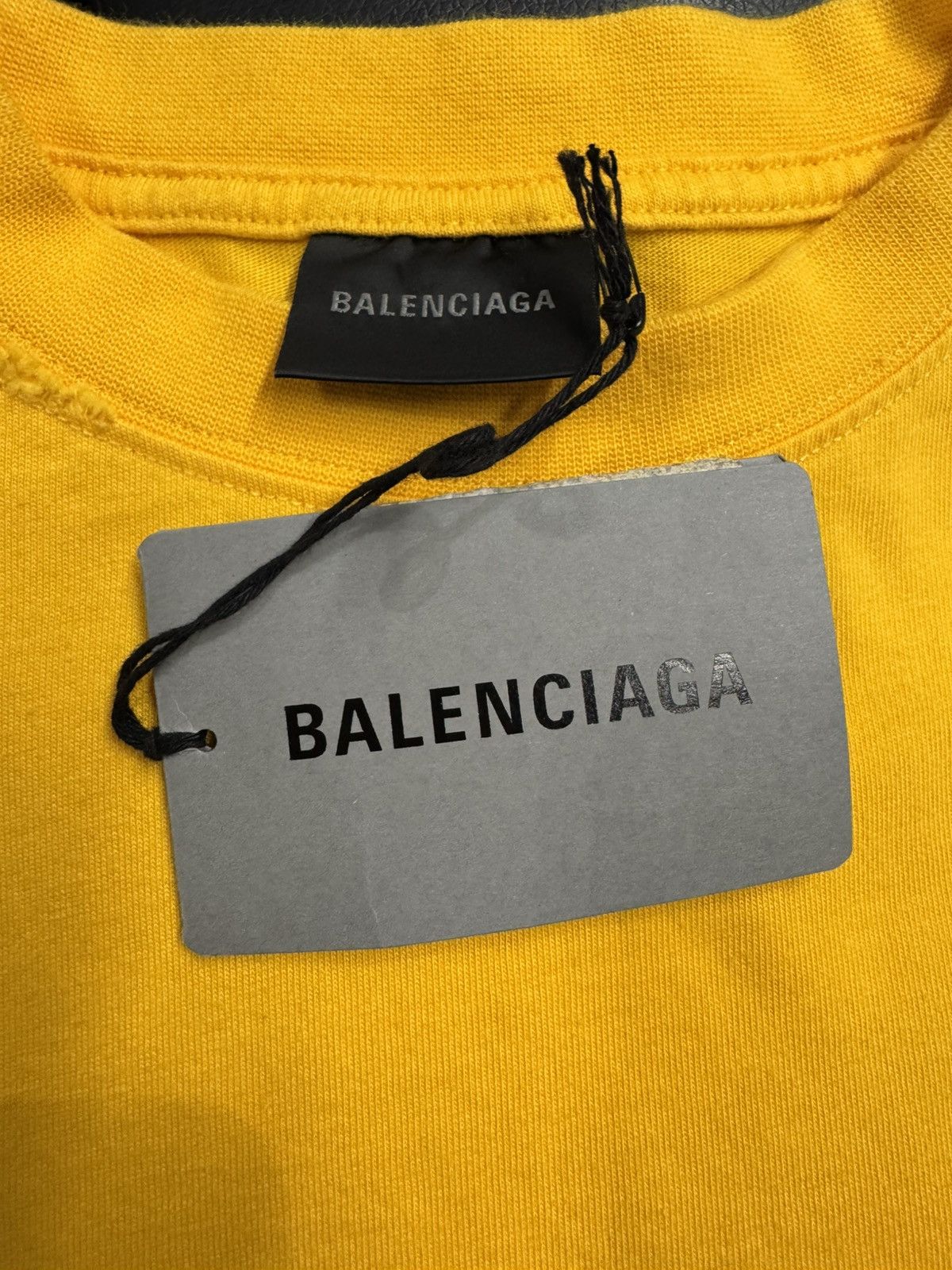 Balenciaga Balenciaga Hand-Drawn Logo T-Shirt Size US S / EU 44-46 / 1 - 3 Thumbnail