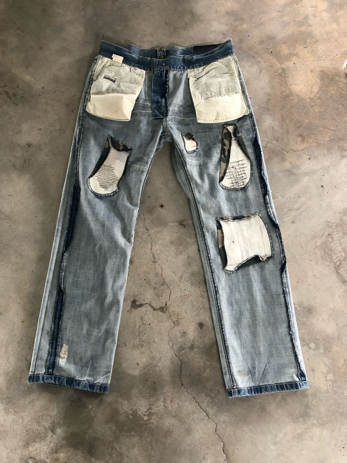 Hysteric Glamour Japanese Osaka Big Train Pacthwork Leather Size US 37 - 18 Thumbnail