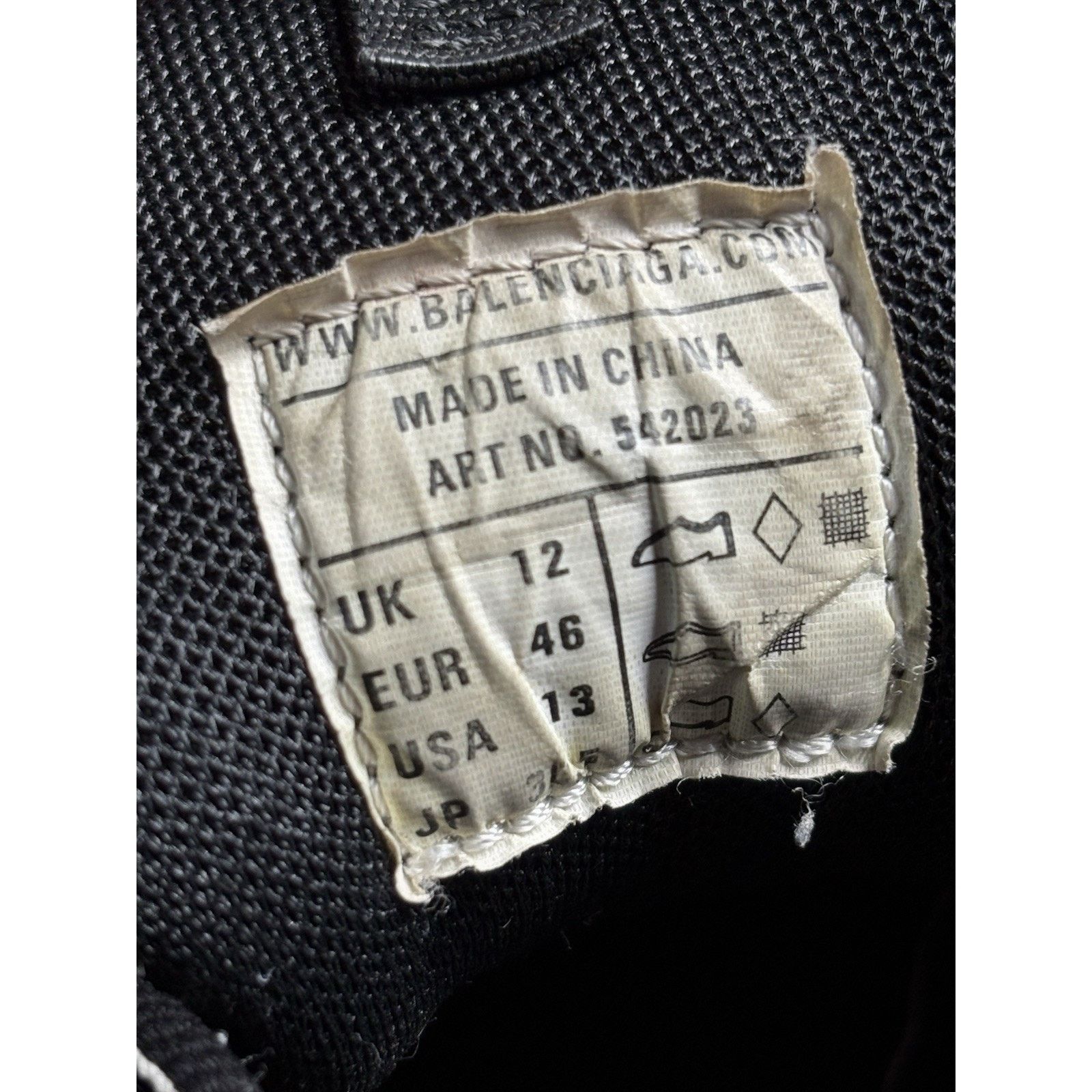 Balenciaga Balenciaga Track Sneaker ' Black ' | GREAT CONDITION! Size US 13 / EU 46 - 14 Thumbnail