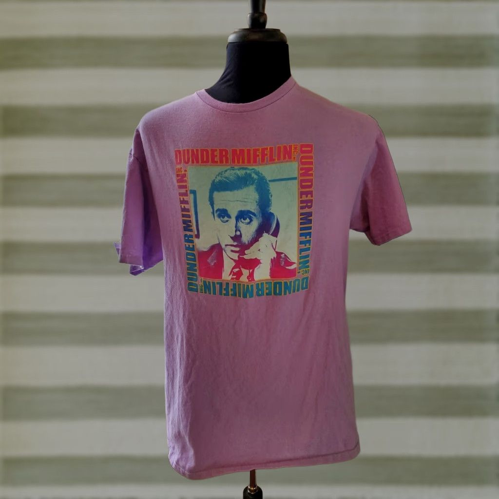 Vintage VINTAGE The Office Dunder Mifflin Logo Shirt Michael Scott Size Large Size US L / EU 52-54 / 3 - 1 Thumbnail