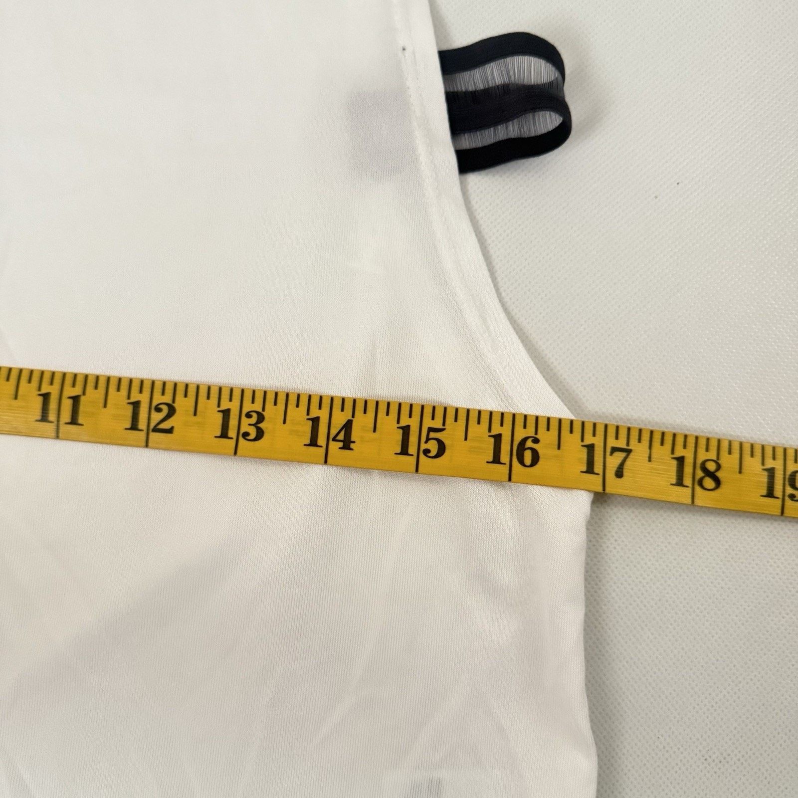 Nike Nike Dri-Fit Training Tank Top Tee White Swoosh Gym Loose Size S / US 4 / IT 40 - 4 Thumbnail