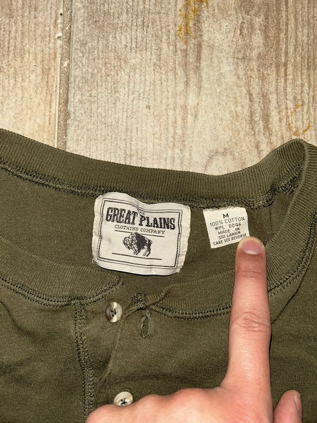 Other The Great Plains 3 Button Shirt Size US M / EU 48-50 / 2 - 3 Thumbnail