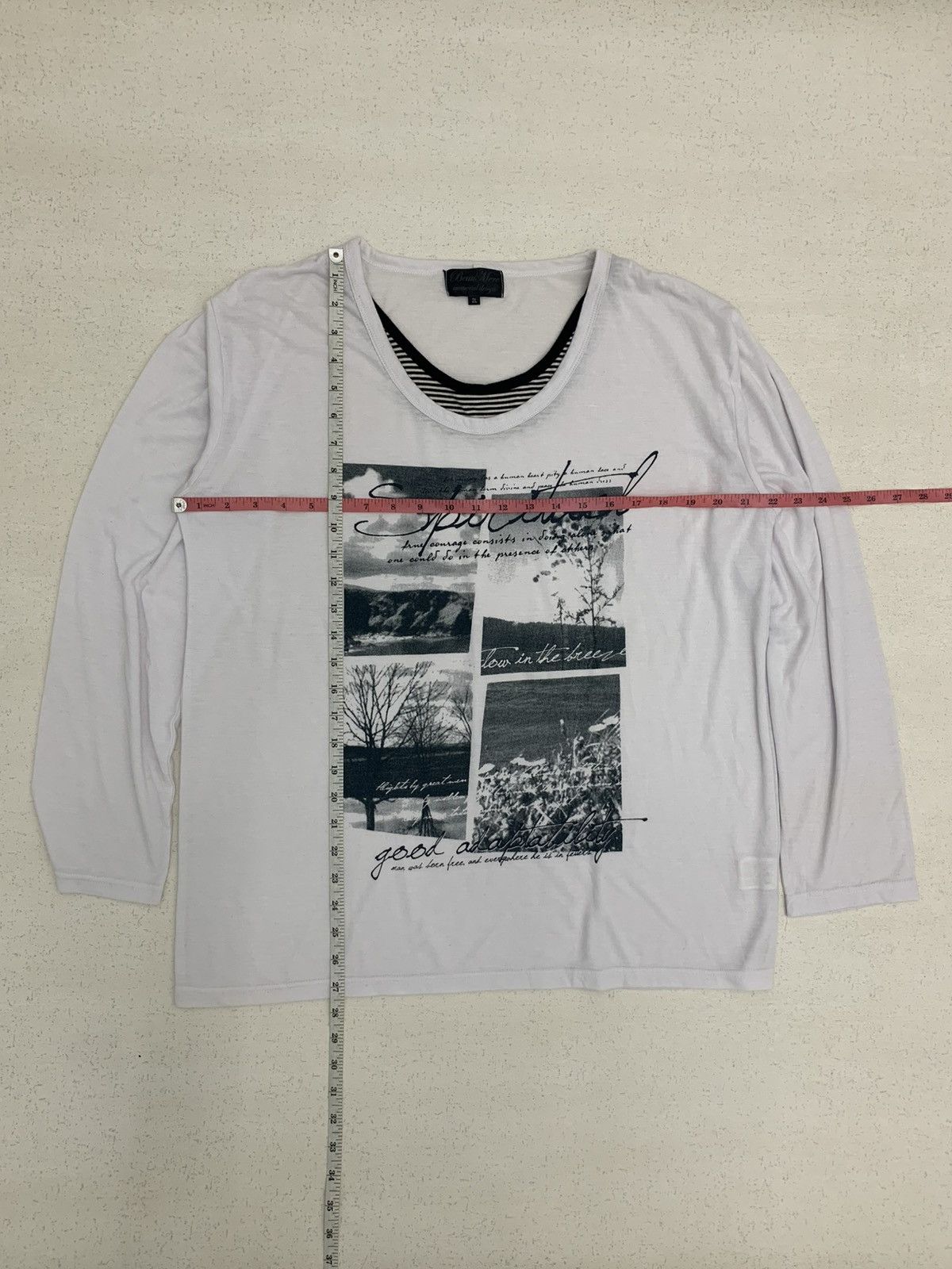 If Six Was Nine 2000s Beaumere Spiritual Poem DoubleLayer ifsixwasnine style Size US XL / EU 56 / 4 - 3 Thumbnail